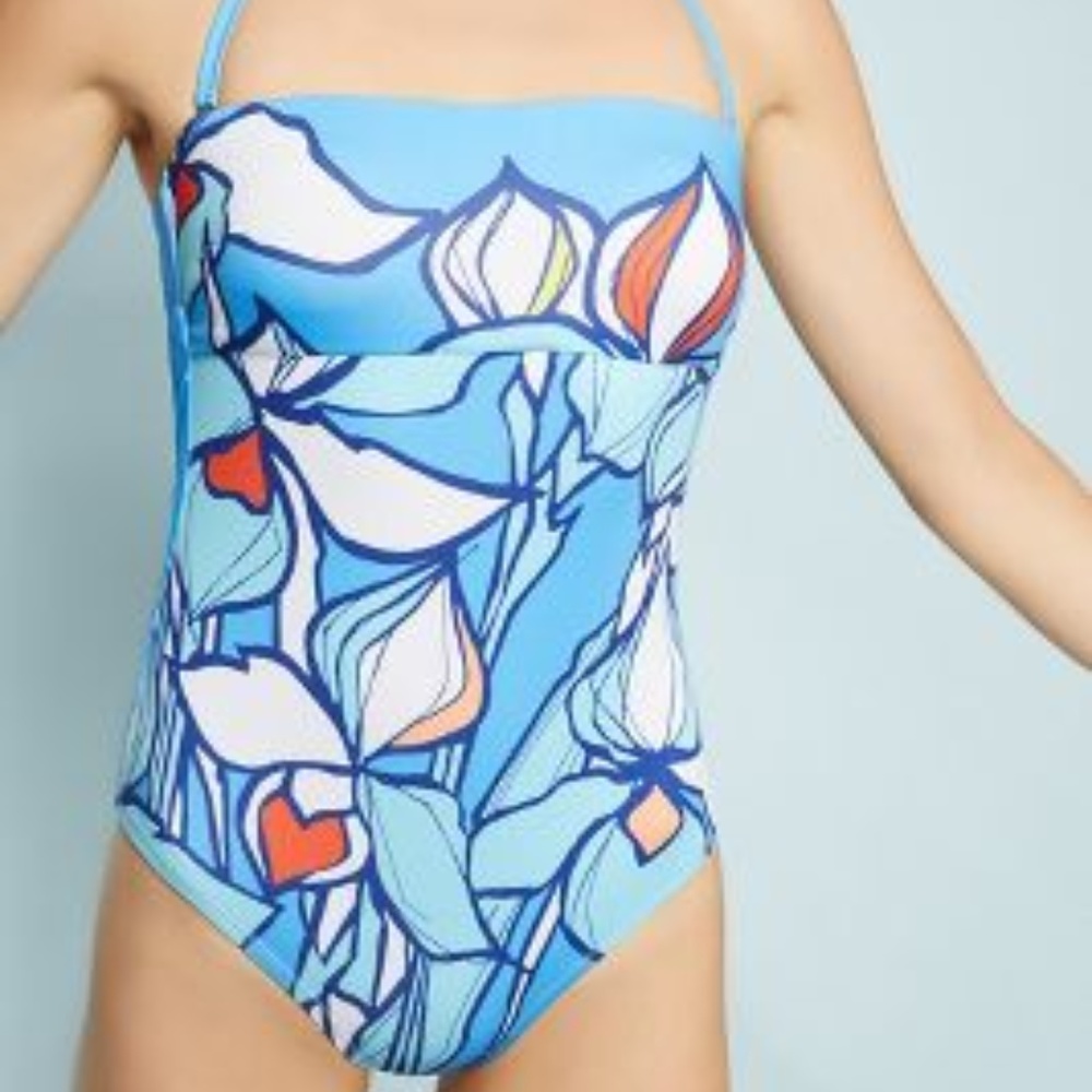 Anthropologie Convertible One-Piece Swimsuit New